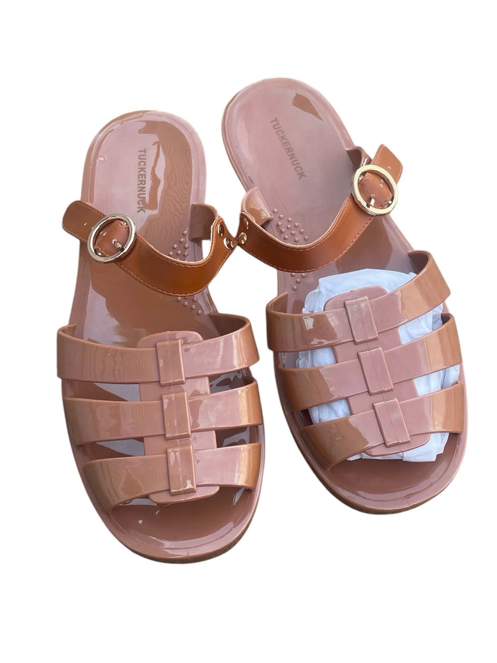 Tuckernuck Riley Jelly sandal, Size 9/10, Brand New